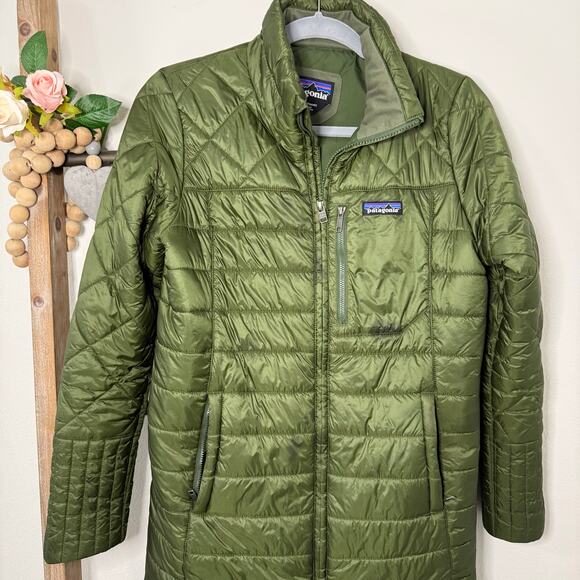 Patagonia Parka Nomad Green Jacket Size Small - Picture 9 of 14